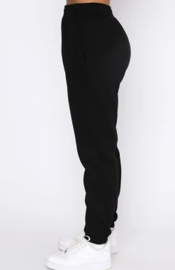 Sweatpants | White Fox Boutique Brighter Days Sweatpants black