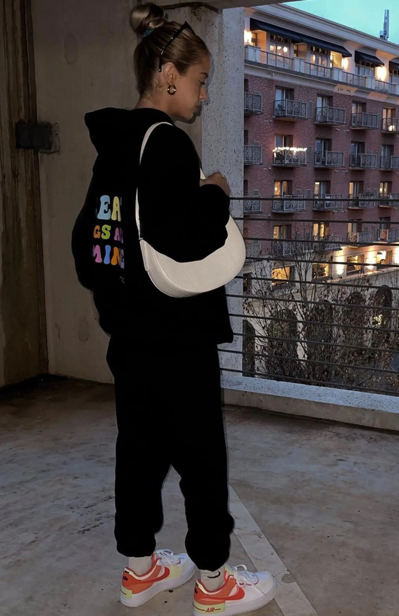 Sweatpants | White Fox Boutique Brighter Days Sweatpants black