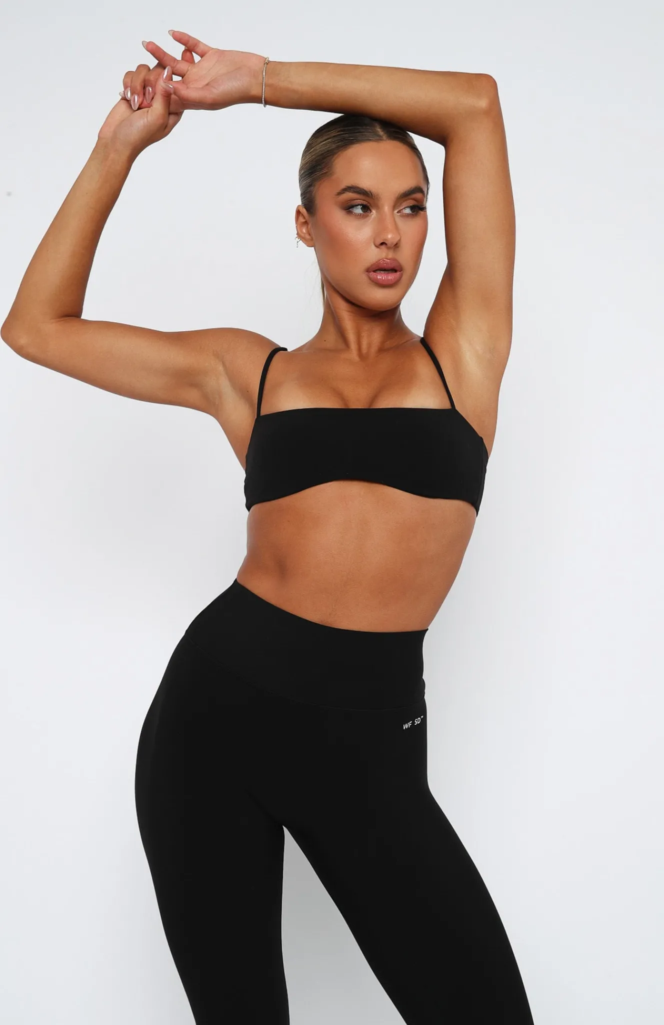 Sports Bras & Crops | White Fox Boutique Brixton Sports Bra black