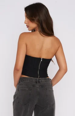 Shirts & Blouses | White Fox Boutique Burning Up Bustier black