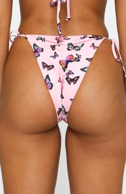 Bikini Bottoms | White Fox Boutique Cabo Bottoms Butterfly pink