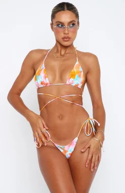 Bikini Tops | White Fox Boutique Cabo Bottoms Tropical Lily multi