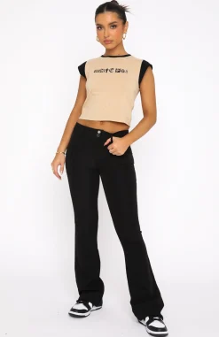 Pants | White Fox Boutique Call You Out Pants black
