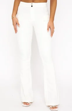 Pants | White Fox Boutique Call You Out Pants white