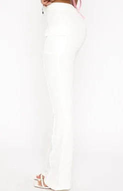 Pants | White Fox Boutique Call You Out Pants white