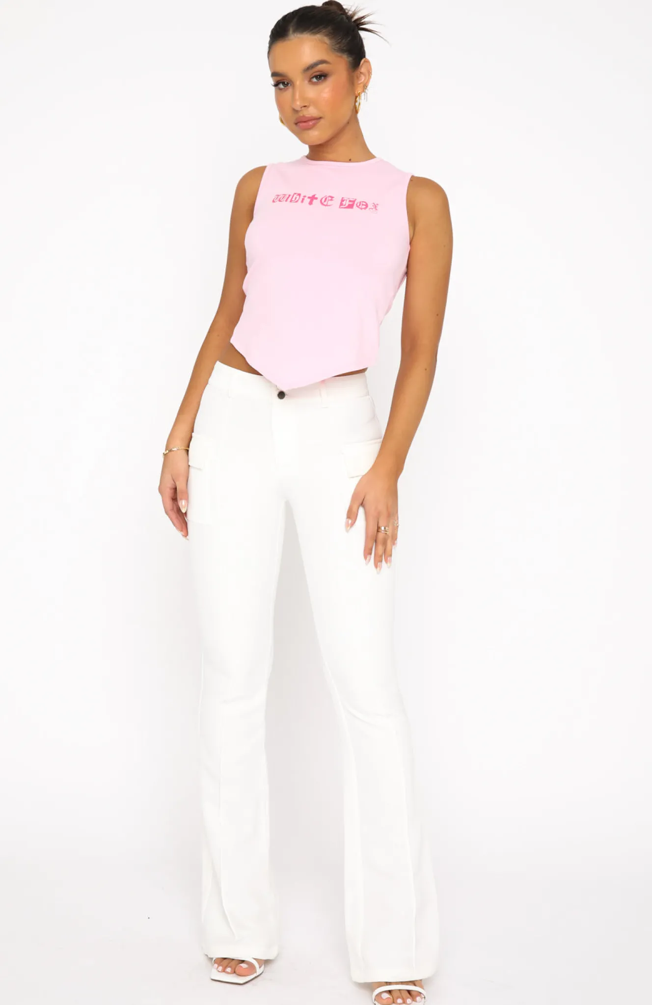 Pants | White Fox Boutique Call You Out Pants white