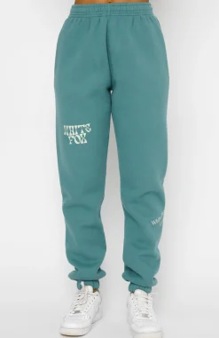 Sweatpants | White Fox Boutique Can't Get Enough Sweatpants Teal green