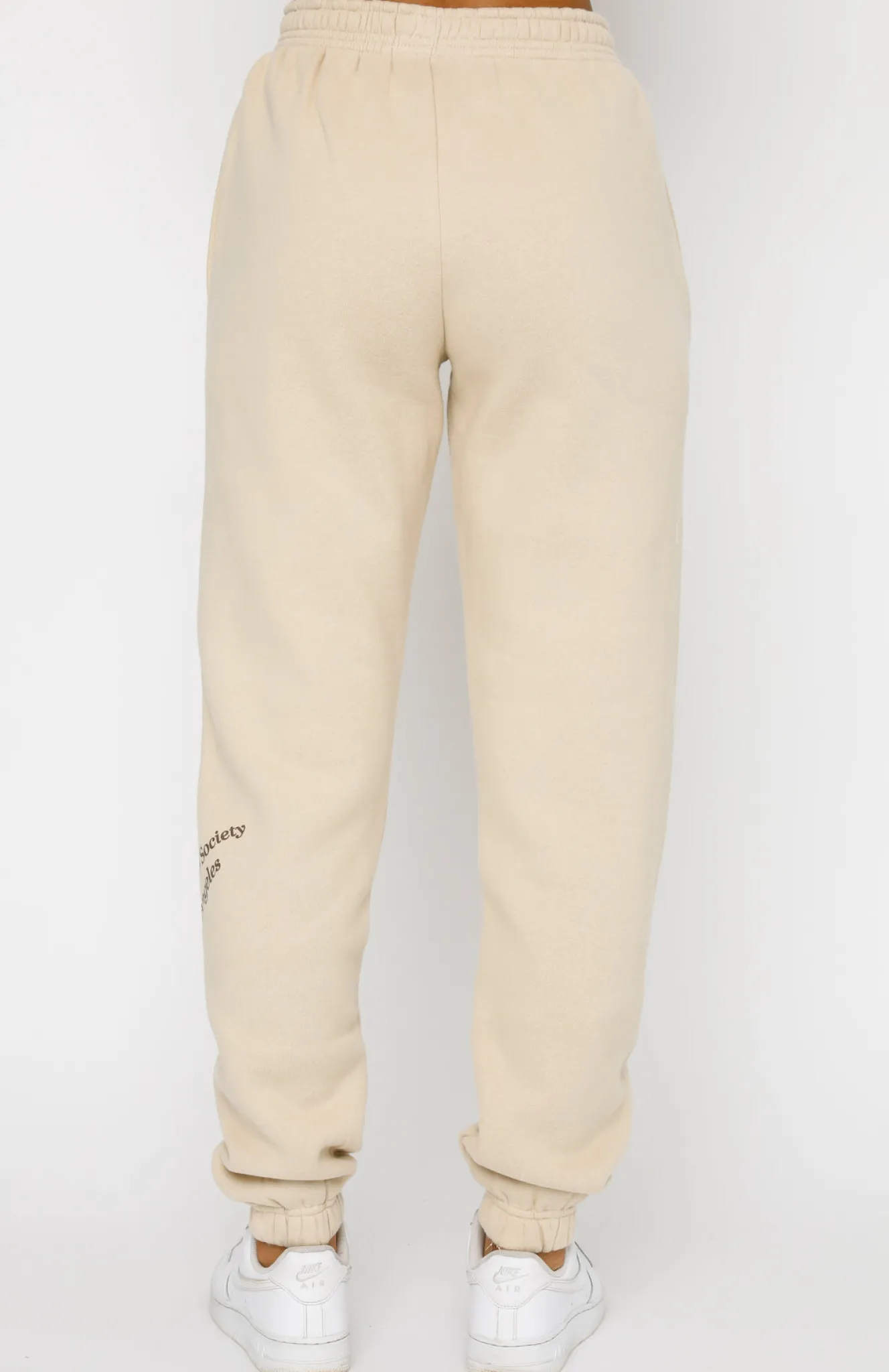 Sweatpants | White Fox Boutique Can't Get Enough Sweatpants Sand nude