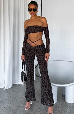 Pants | White Fox Boutique Can't Let Go Pants Chocolate brown