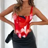 Shirts & Blouses | White Fox Boutique Can't Stop Me Bustier Cherry red