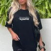 Shirts & Blouses | White Fox Boutique Catching Feelings Tee black
