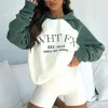 Jackets & Blazers | White Fox Boutique Caught Up On It Oversized Hoodie Cream white