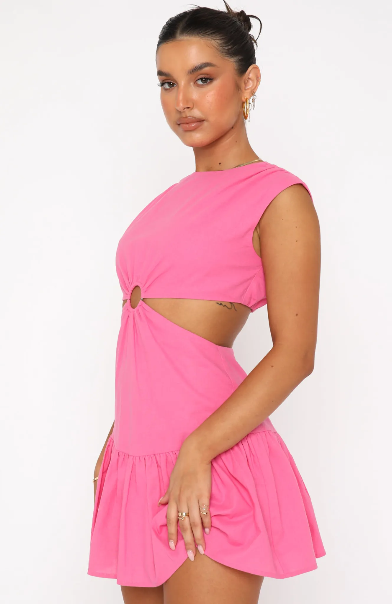 Restocked | White Fox Boutique Celebrate You Mini Dress pink
