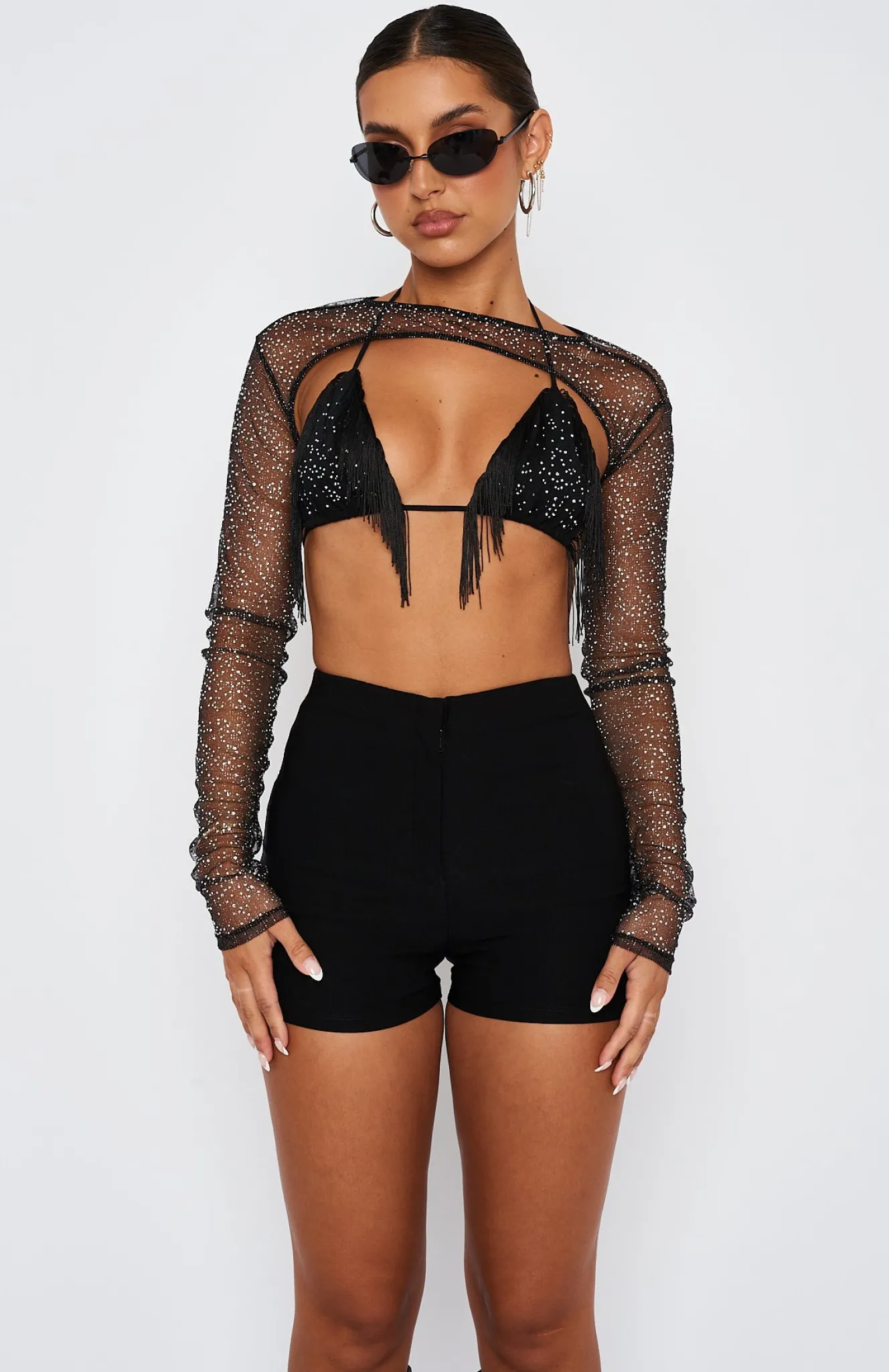 Shorts | White Fox Boutique Change Your Ways Shorts black