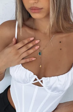 Jewellery | White Fox Boutique Charlotte Necklace gold