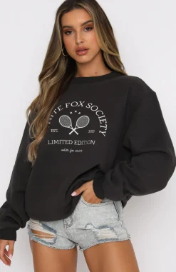Jackets & Blazers | White Fox Boutique City Escape Oversized Sweater Charcoal grey