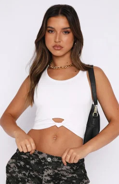 Shirts & Blouses | White Fox Boutique Classic Remix Crop white