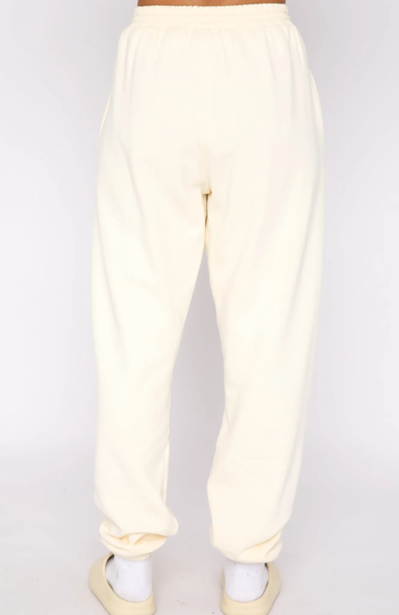 Sweatpants | White Fox Boutique Classic Sweatpants Cream white