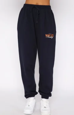 Sweatpants | White Fox Boutique Classic Sweatpants Navy blue