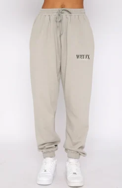 Sweatpants | White Fox Boutique Classic Sweatpants Taupe grey