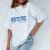 Shirts & Blouses | White Fox Boutique Classic Vibe Oversized Tee Marle grey