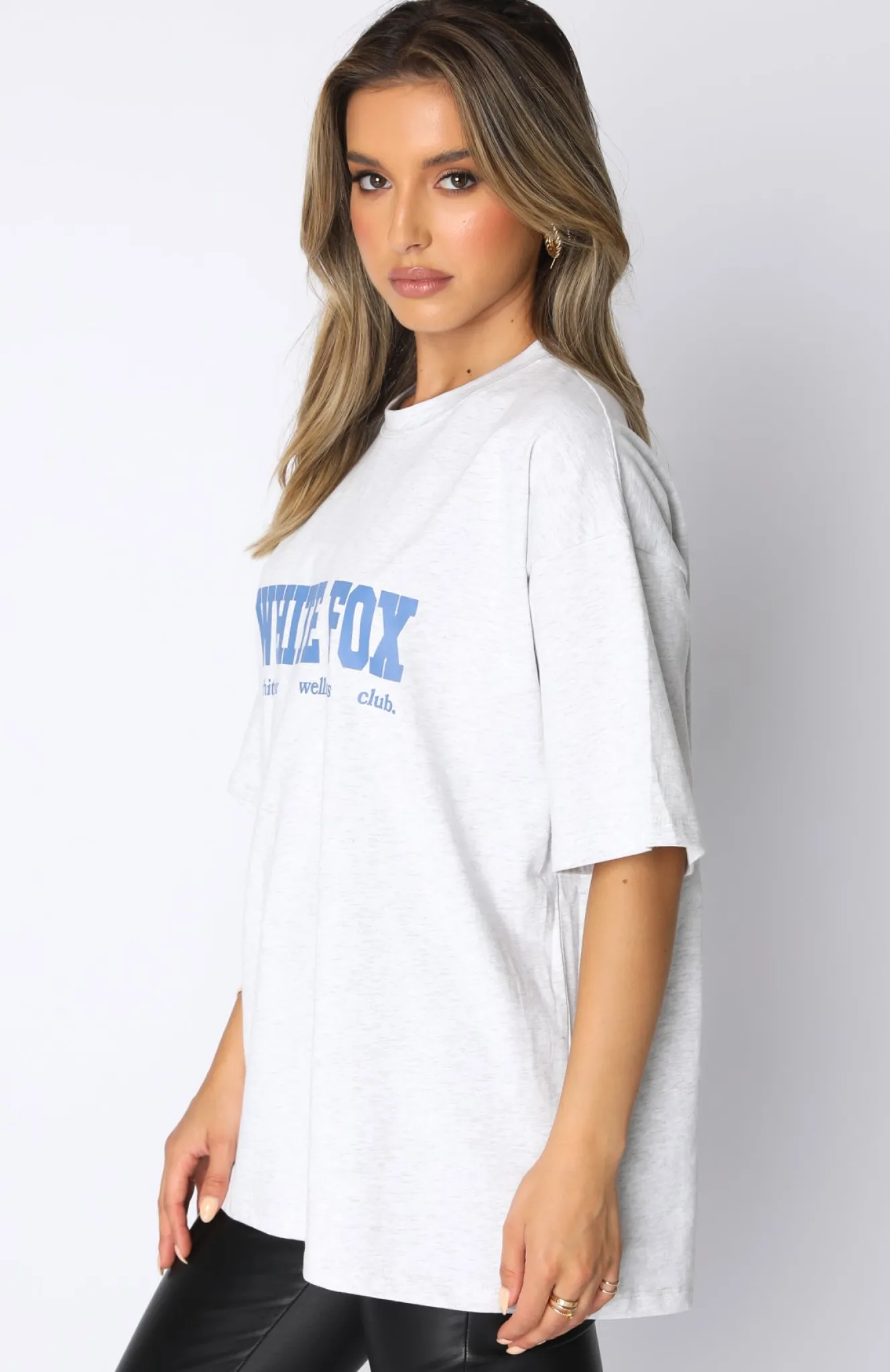 Shirts & Blouses | White Fox Boutique Classic Vibe Oversized Tee Marle grey