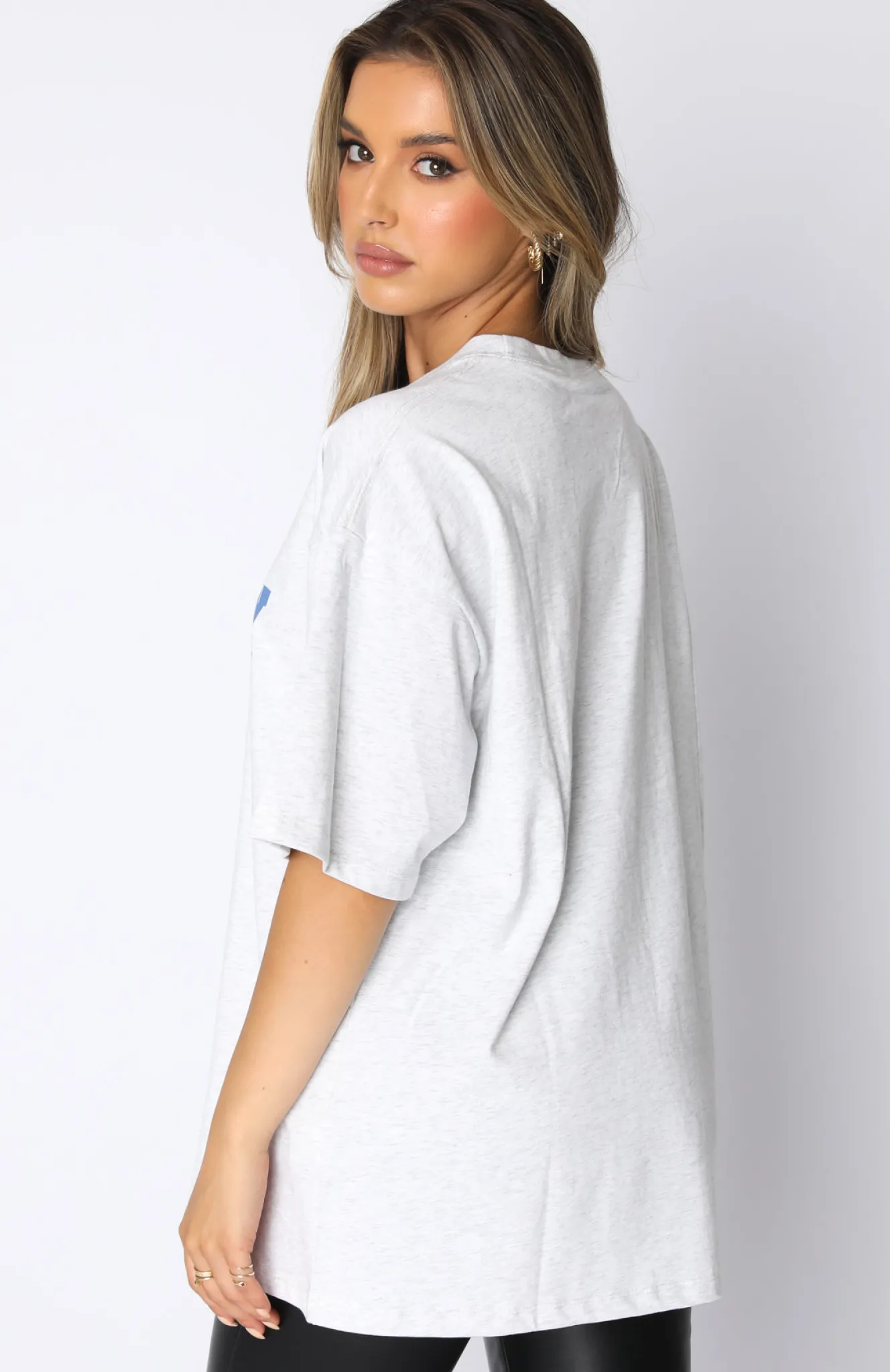 Shirts & Blouses | White Fox Boutique Classic Vibe Oversized Tee Marle grey