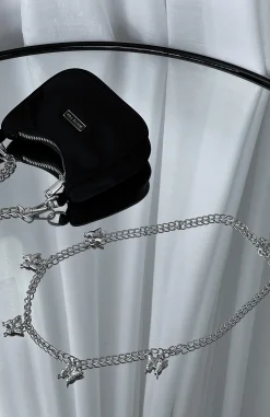Jewellery | White Fox Boutique Claudia Butterfly Body Chain silver