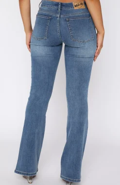 Denim | White Fox Boutique Come Through Jeans Washed Indigo blue