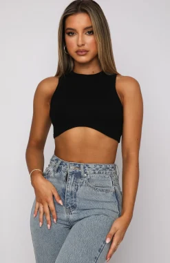 Shirts & Blouses | White Fox Boutique Commit To Me Crop black