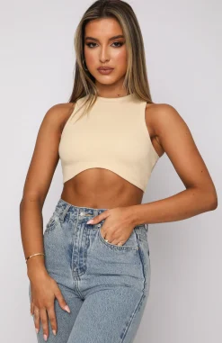 Shirts & Blouses | White Fox Boutique Commit To Me Crop nude