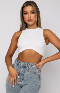 Shirts & Blouses | White Fox Boutique Commit To Me Crop white