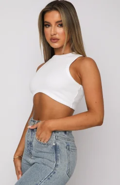 Shirts & Blouses | White Fox Boutique Commit To Me Crop white