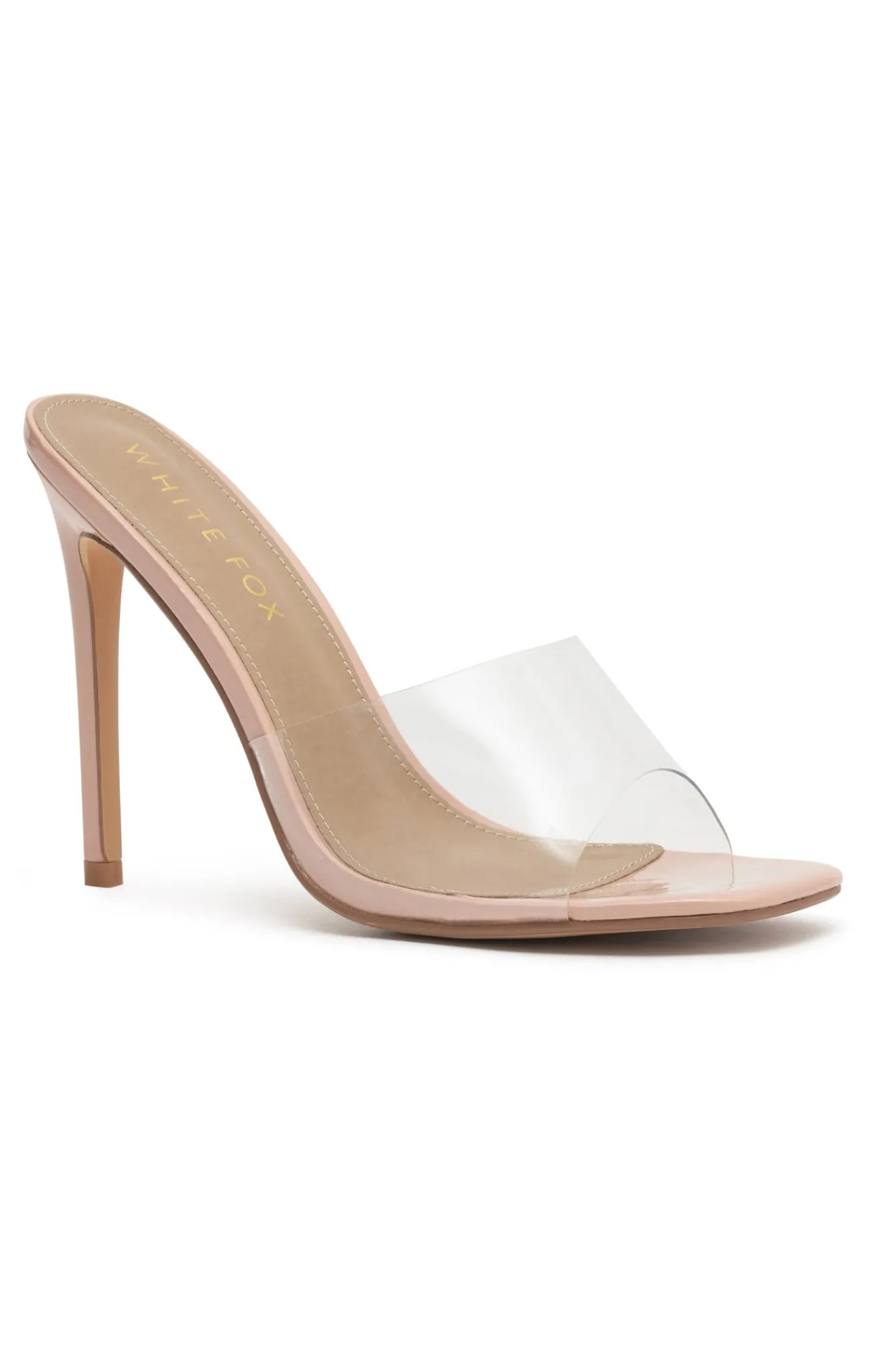 Heels | White Fox Boutique Constance Mules nude