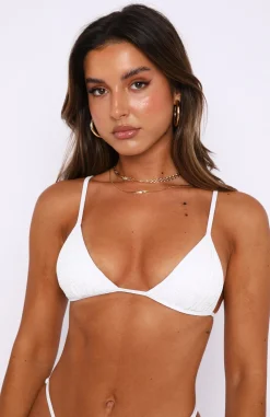Bikini Tops | White Fox Boutique Cool Breeze Bikini Top white