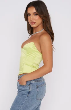 Shirts & Blouses | White Fox Boutique Corner Of The Earth Bustier Lime green