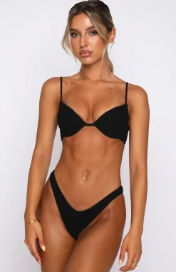 Bikini Tops | White Fox Boutique Costa Rica Bikini Top Ruched black