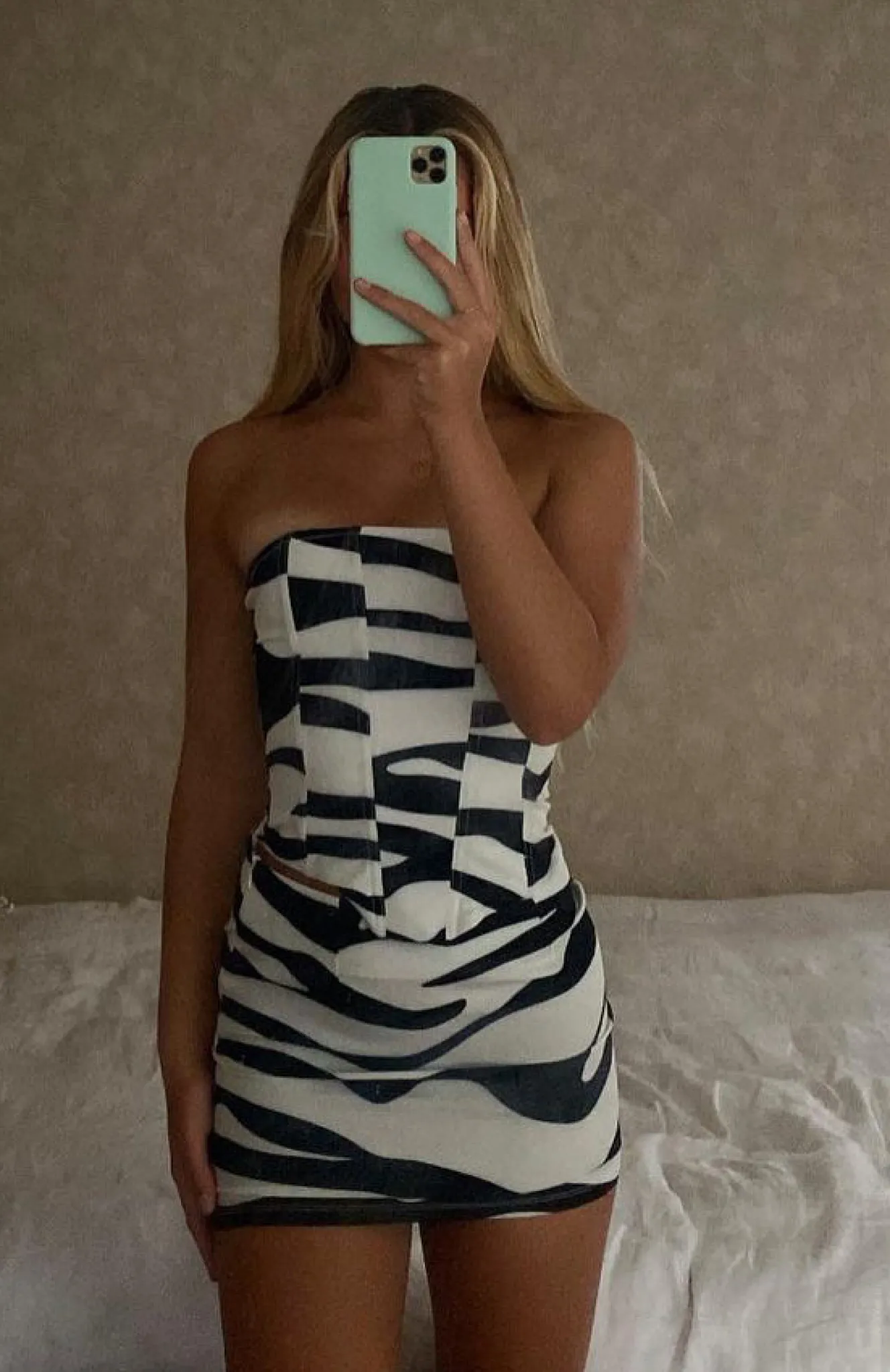 Shirts & Blouses | White Fox Boutique Count Me In Bustier Zebra Print multi