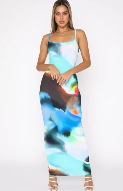 Formal Dresses | White Fox Boutique Crave You Maxi Dress Ice Aura blue