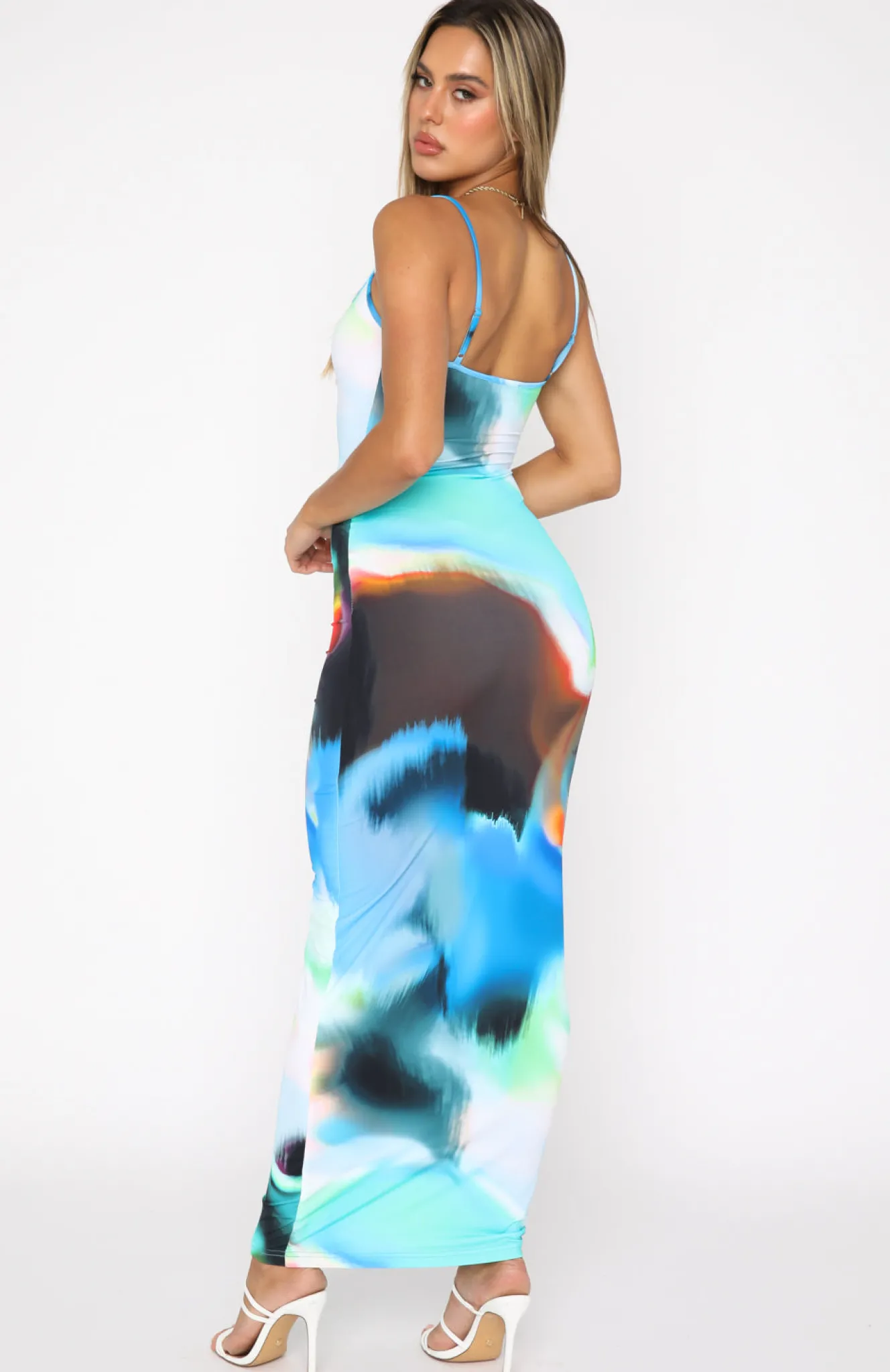 Formal Dresses | White Fox Boutique Crave You Maxi Dress Ice Aura blue