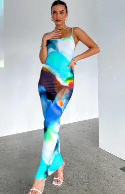 Formal Dresses | White Fox Boutique Crave You Maxi Dress Ice Aura blue