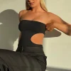 Shirts & Blouses | White Fox Boutique Cutting Corners Bodysuit black