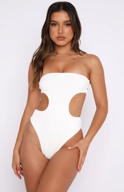 Shirts & Blouses | White Fox Boutique Cutting Corners Bodysuit white