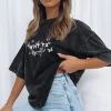 Shirts & Blouses | White Fox Boutique Dare To Dream Oversized Tee Acid black