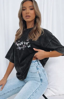 Shirts & Blouses | White Fox Boutique Dare To Dream Oversized Tee Acid black