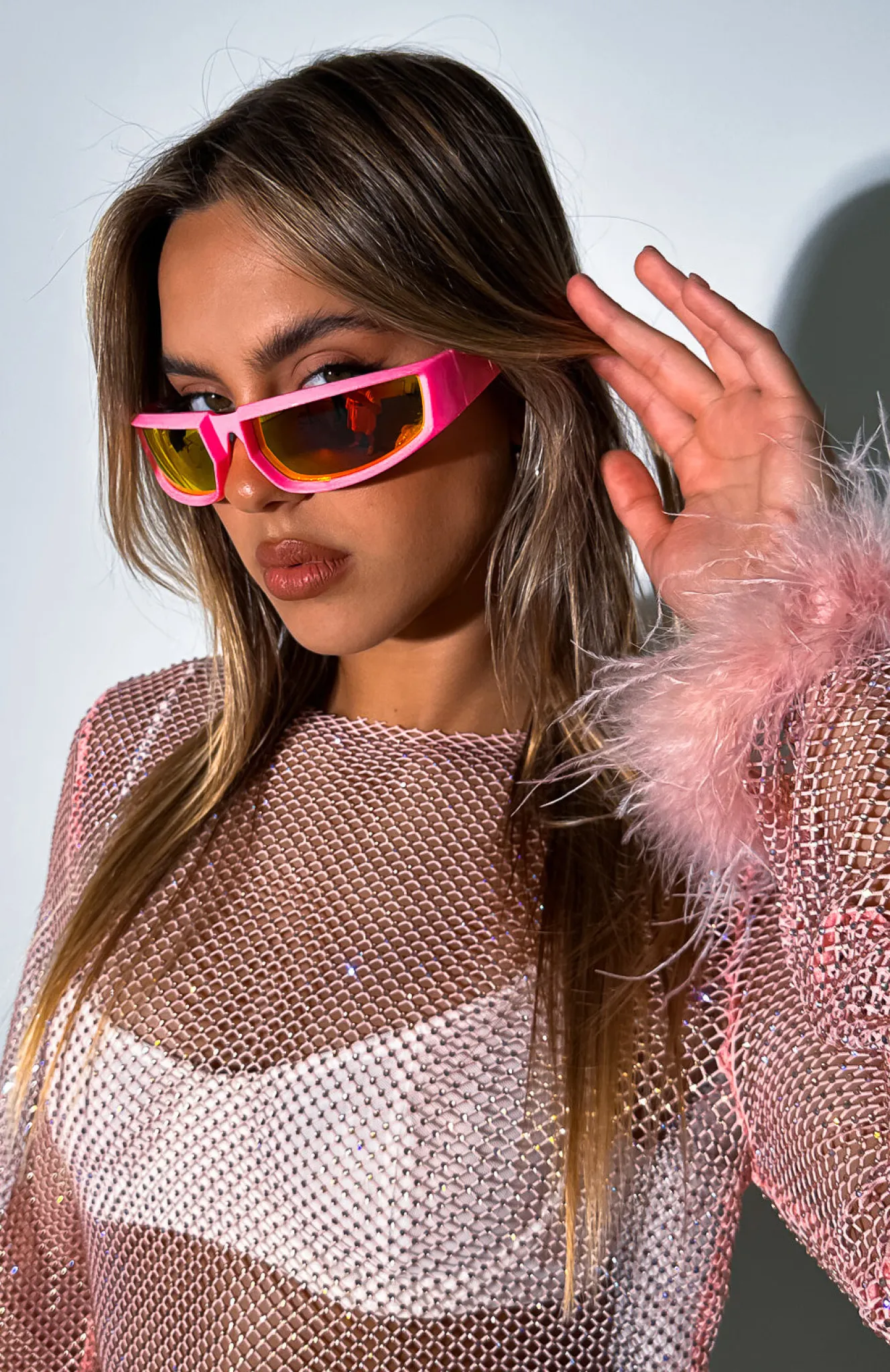 Sunglasses | White Fox Boutique Delilah Sunglasses pink