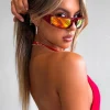 Sunglasses | White Fox Boutique Delilah Sunglasses red