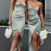 Formal Dresses | White Fox Boutique Diamond Heart Midi Dress Sage green