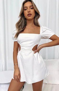 Restocked | White Fox Boutique Different Girl Mini Dress white