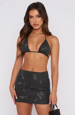 Shirts & Blouses | White Fox Boutique Diva Crop Top black